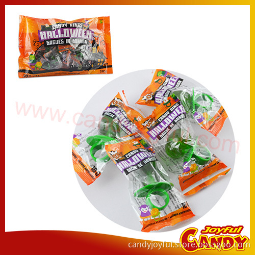Fruity Flavor Halloween Candy Ring